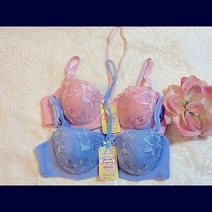 🎀Beaute express sexy push up lace Bra 34B